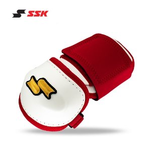(무료자수/스티커) NEW SSK 암가드 (2pcs ) - White/Red