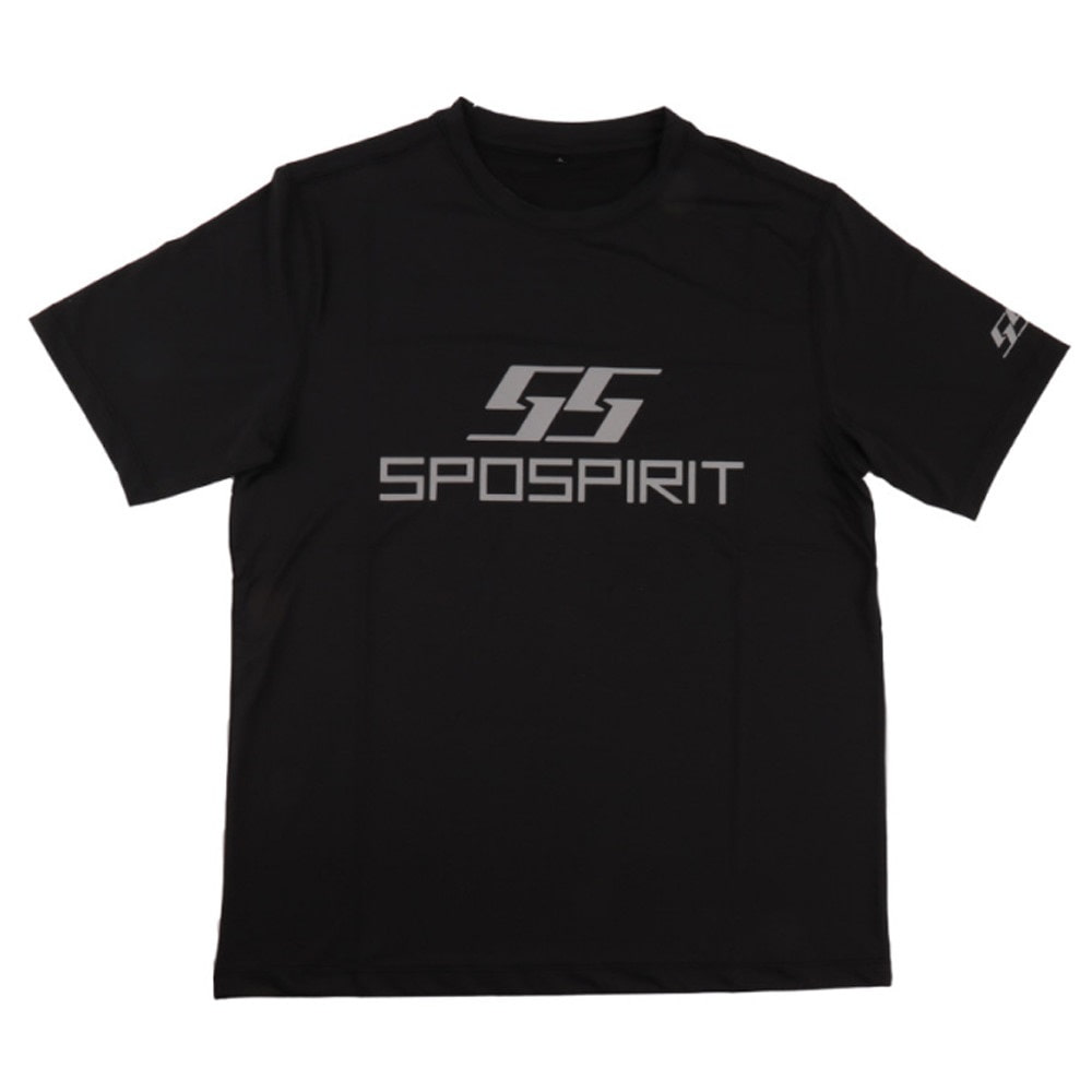 (이월상품) 스포스피릿 반팔 하계 티셔츠 블랙/그레이 SS-GRT