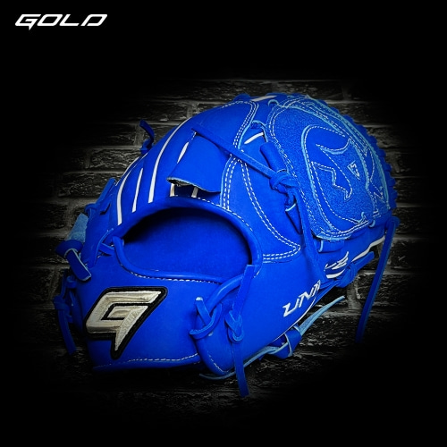 골드 GOLD 2024 유니크 야구 투수 글러브 PRO-012 컨버터블백 블루